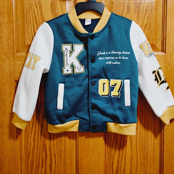Lot Of 2 Boys Size 5Y Shein Varsity Jackets - Picture 7 of 12